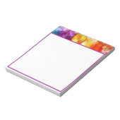 Felle veren notitieblok (Linkerzijde)