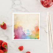 Felle verf spat servet (Insitu)