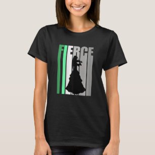 Felle Vioolmeisje Artistieke Teamgenoot Kind Violi T-shirt