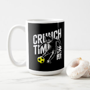Felle Voetbal Kat Mok - Crunch Time Koffiekop