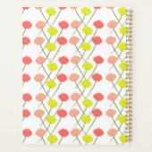 Felle Wilde Bloem Leraar School Homeschool Planner (Achterkant)