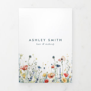 Felle Wilde Bloemen Brochure Drieluik Programma