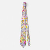 Felle Wilde Bloemen Heren Das (Voorkant)