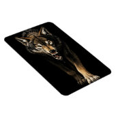 Felle Wolf – Boze Wilde Wolf Roofdier Magneet (Rechterzijde)
