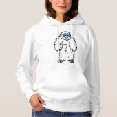 Felle Yeti - Arctisch Mythisch Wezen Hoodie (Voorkant)