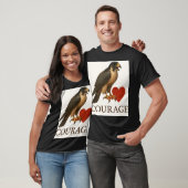 Felle ziel, zacht hart t-shirt (Unisex)