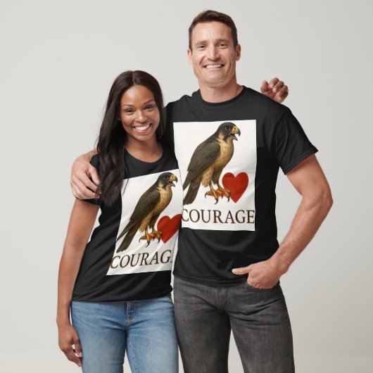 Felle ziel, zacht hart t-shirt (Unisex)