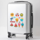 Felle Zomer Stickers Set (Koffer)