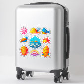 Felle Zomer Stickers Set (Koffer)