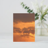 felle zonsopgang briefkaart (Staand voorkant)