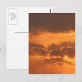 felle zonsopgang briefkaart (Voorkant / Achterkant)