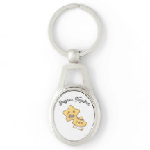 Feller Samen – Cute Couple-sleutelhanger Cadeau