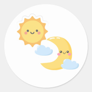 Feller Samen - Zon & Maan sticker