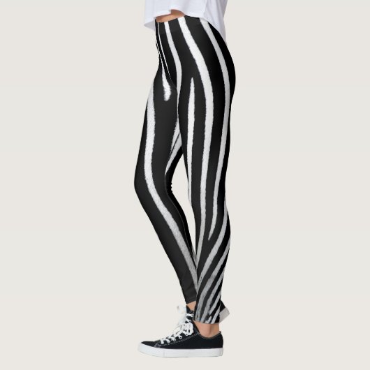 Fellmuster Zebra Leggings (Links)