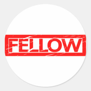 Fellow Stamp Ronde Sticker
