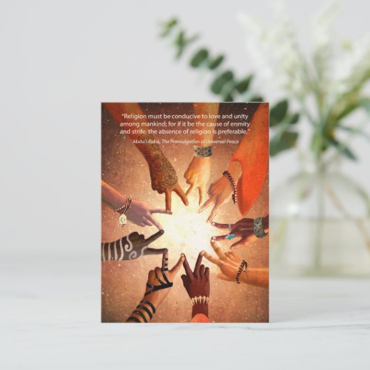 Fellowship Briefkaart (Staand voorkant)