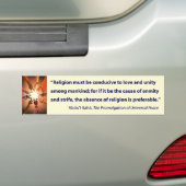 Fellowship Bumpersticker (Op auto)