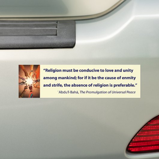 Fellowship Bumpersticker (Op auto)