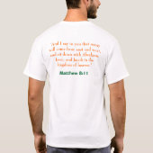 Fellowship met God T-shirt (Achterkant)