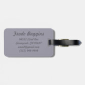 Fellowship of the Ring Trail Bagagelabel (Achterkant horizontaal)