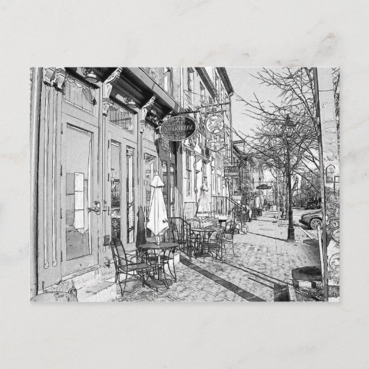Fells Point Briefkaart (Voorkant)