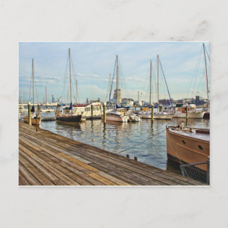 Fells Point Marina in Maryland Briefkaart