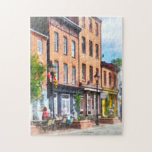 Fells Point Street Legpuzzel (Verticaal)