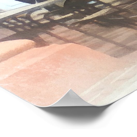 Fells Point Street Poster (Hoek)