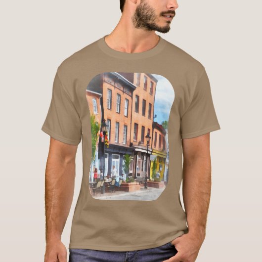 Fells Point Street retro T-shirt (Voorkant)