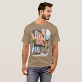 Fells Point Street retro T-shirt (Voorkant volledig)