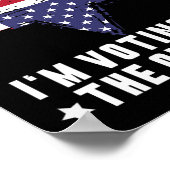 Felon 2024 Donald Trump 2024 Neem Amerika terug Poster (Hoek)