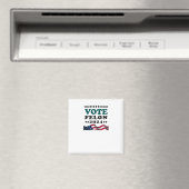 Felon 2024 Veroordeelde Sticker Magneet (Insitu (Vaatwasser))