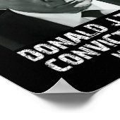 Felon Donald Trump schuldig Sluit hem op Trump gev Poster (Hoek)