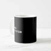Felon Funny Pro Trump 2024 Koffiemok (Voorkant links)