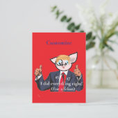 Felon President Thunder_Cove Briefkaart (Staand voorkant)