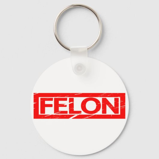 Felon Stamp Sleutelhanger (Voorkant)
