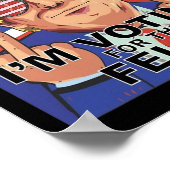 Felon Trump 2024 stemt voor de Felon Poster (Hoek)