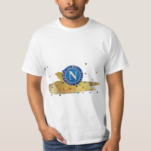 Felpa uomo Scudetto Napoli T-shirt (Voorkant)