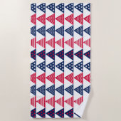 Felpudo banderines 4 de Julio Strandlaken (Voorkant)