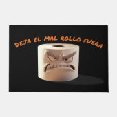 Felpudo. ¡Deja el mal rollo fuera! Deurmat (Voorkant)
