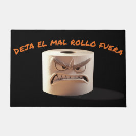 Felpudo. ¡Deja el mal rollo fuera! Deurmat
