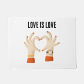 Felpudo San Valentín Deurmat (Voorkant)