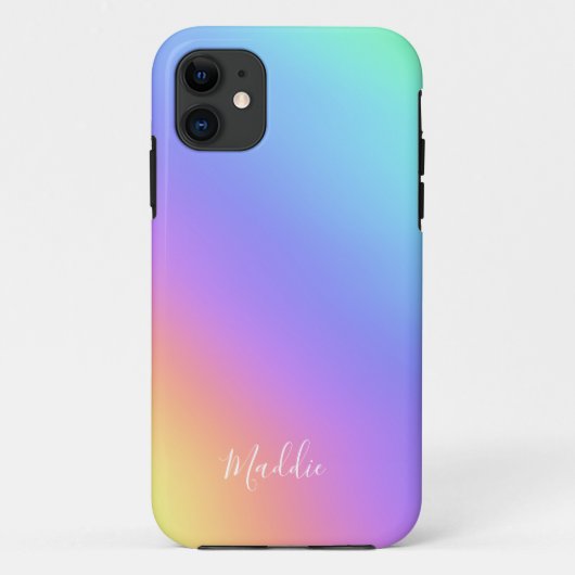 felrainbooggradiënt op maat Case-Mate iPhone case (Achterkant)