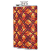 FELRODE EN ORANJE HERFST HERFSTBLADEREN HEUPFLES (Links)