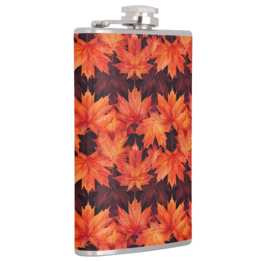 FELRODE EN ORANJE HERFST HERFSTBLADEREN HEUPFLES (Rechts)