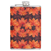 FELRODE EN ORANJE HERFST HERFSTBLADEREN HEUPFLES (Voorkant)