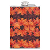 FELRODE EN ORANJE HERFST HERFSTBLADEREN HEUPFLES (Achterkant)