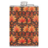 FELRODE EN ORANJE HERFST HERFSTBLADEREN HEUPFLES (Achterkant)