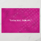 Felroze achtergrond huisdierverzorging flyers (Achterkant)