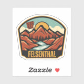 Felsenthal, Arkansas Sticker (Vel)
